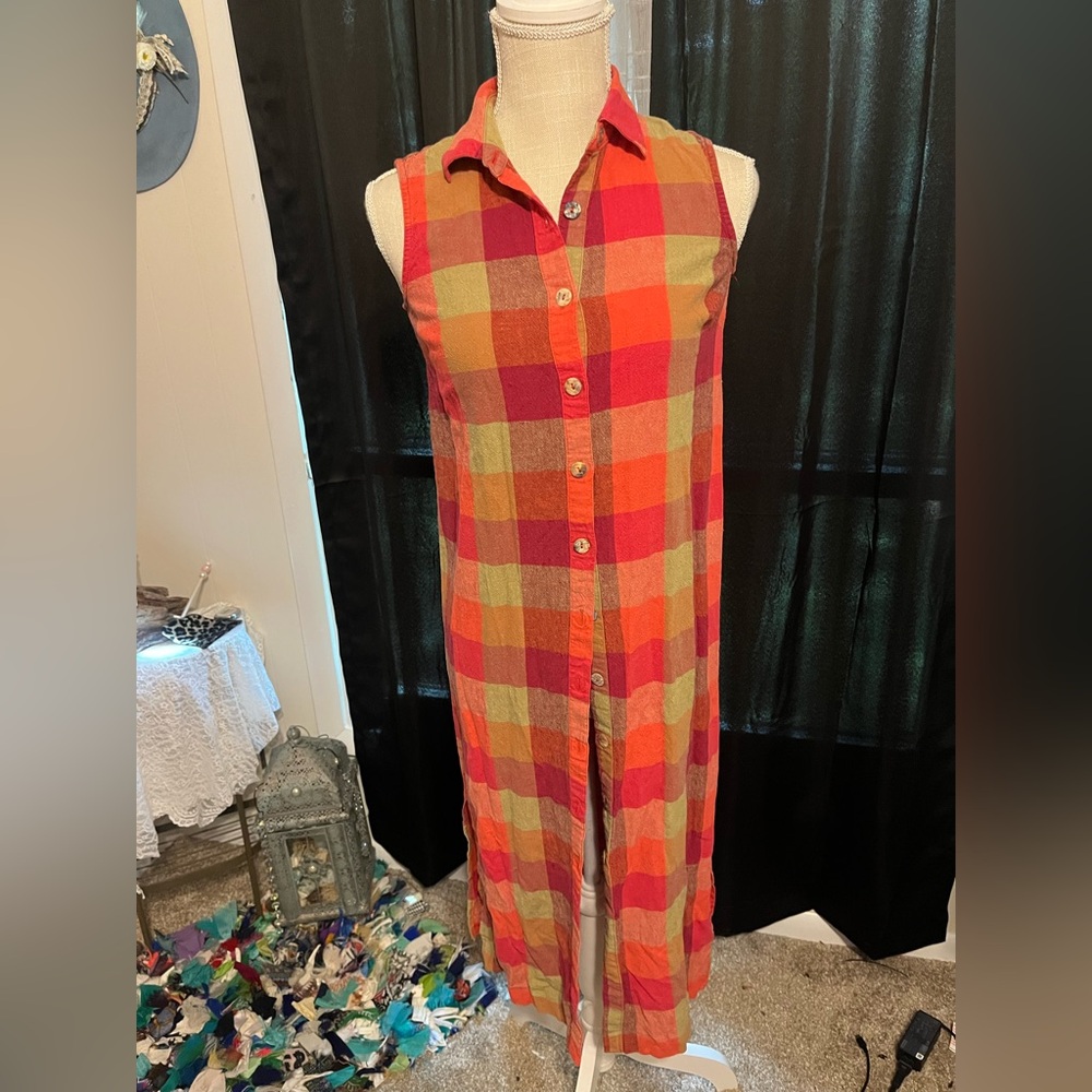 Teddi Plaid Sleeveless Dress